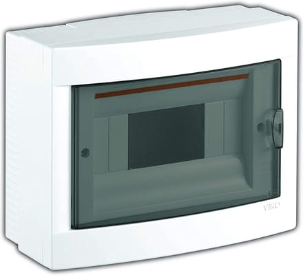 Panasonic VIKO - Verdeelkast - 8 Modules - Opbouwmontage - Wit