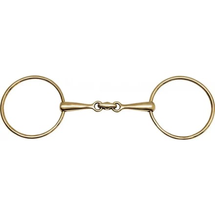 2 grote ringen nikkel zilver paardenbit Feeling Anatomic