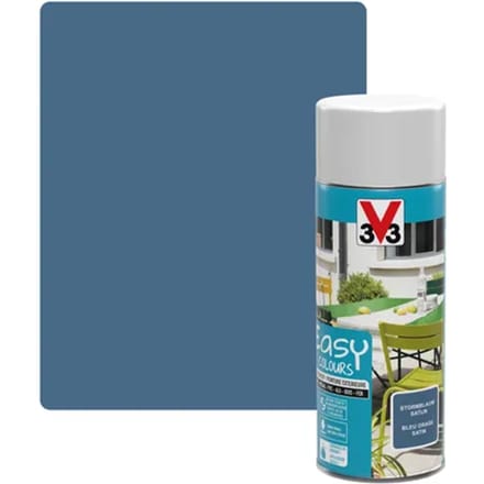 V33 Buitenlak Easy Colours - Stormblauw - Zijdeglans 0.4l
