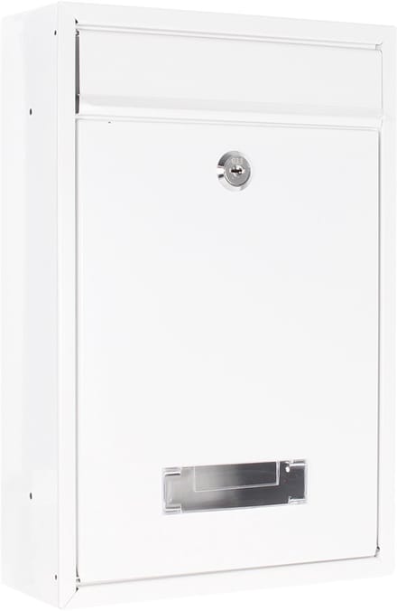 Rottner Brievenbus Tarvis - Wit - 32x21,5x9cm