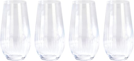 Atmos Fera Longdrink glazen - 10x stuks - kristalglas - 580 ml - sap/water glas drinkglazen