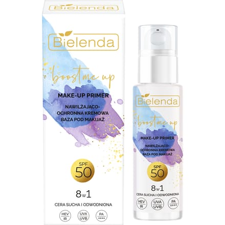 Bielenda 8 In 1 Protective Moisturising Makeup Primer SPF 50 30 ml