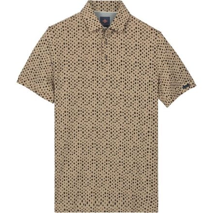 Baileys Polo Two-Tone Piqué 3-Colored Dots Zand / male