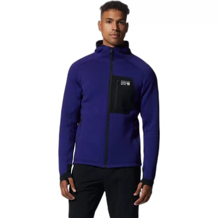 Capuchon met volledige rits Mountain Hardwear Polartec® Power Grid™