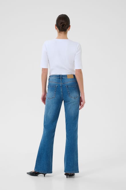 Broek JEANS FOREST SLIM KAFFE MEDIUM BLUE