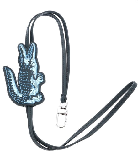 LACOSTE sleutelhanger Bag Charm Varech donkergroen