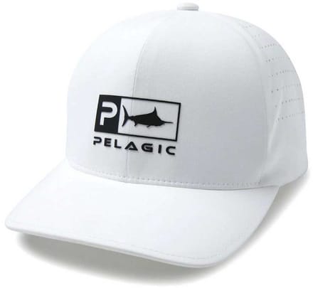 Pelagic Delta Flexfit Pet Wit S-M Man,Vrouw