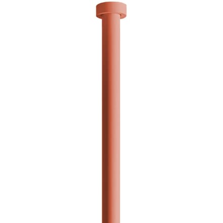 kdln Verlengstang plafondlamp Bird, baksteenrood 50,5 cm