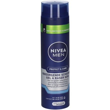 NIVEA MEN Hydrocare Scheergel - Met Aloë Vera en Vitamine B5 - Hydraterend Shaving Gel - 200 ml