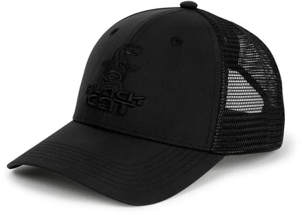 Black Cat Black Trucker Pet Zwart