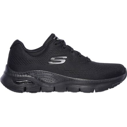 Skechers Arch Fit - Big Appeal Dames Sneakers - Black/Black