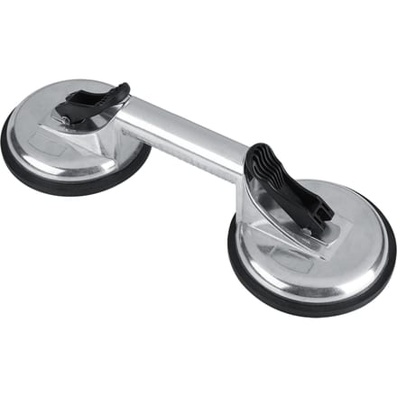 Aluminiumlegering Zuignap Professionele Dubbele Platen Glasheffer Verplaatser Deukentrekker gray