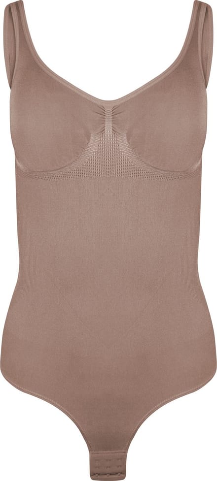 MAGIC Bodyfashion Low Back Body Dames Corrigerend ondergoed - Macchiato - Maat L