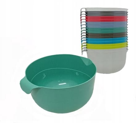 Plastic mengkom met schenktuit 2L Ø19cm - Keuken en Salade