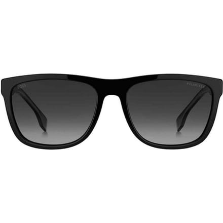 Hugo Boss Heren zonnebril gepolariseerd (Mat zwart/grijs)
