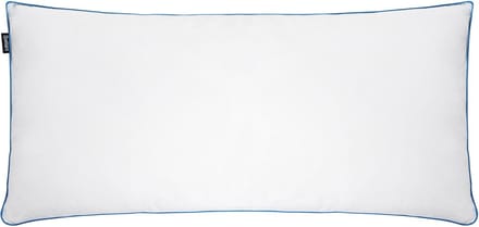 ANETO - Hoofdkussen 3 vakken - Wit - 40 x 80 cm - Laag - Eendenveren
