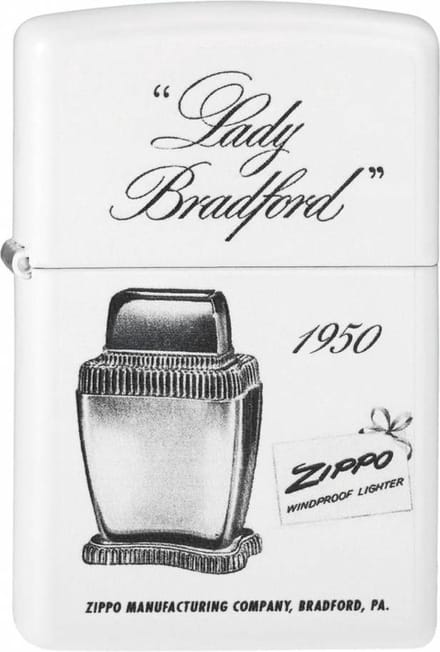 Aansteker Zippo Lady Bradford 1950
