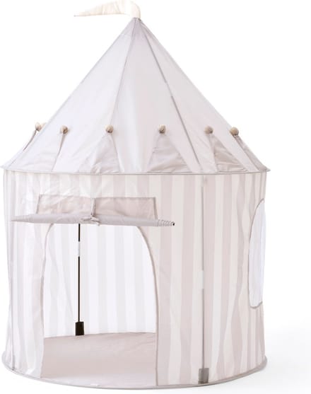 Kids concept speeltent stripe - grey