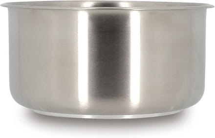 Kleine braadpan RVS met afneembaar handvat en inductiebodem 16 cm