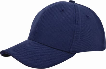 Benza luxe canvas sandwich Baseballcap - Pet - Donkerblauw
