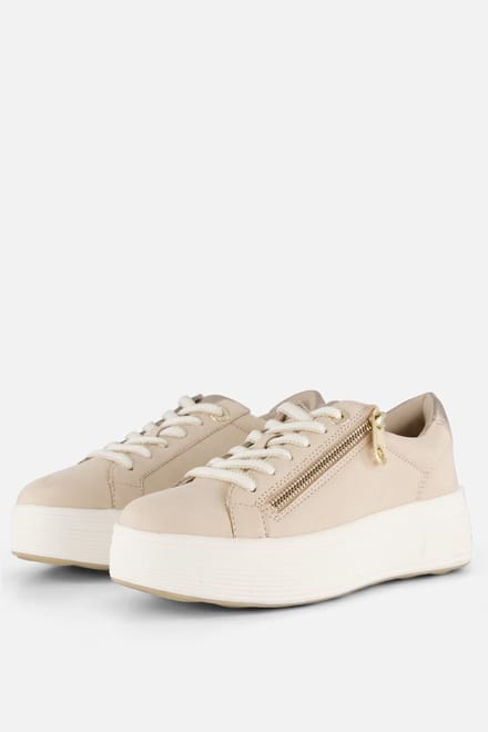 Tamaris Comfort Sneakers beige Nubuck - Dames