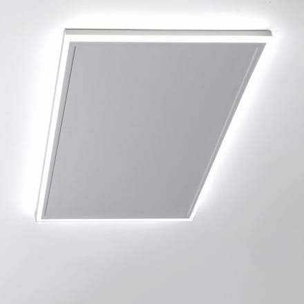 Infraroodpaneel met LED - Elektrische verwarming - Efficiënte warmte - Wifi ingeschakeld - 63x108 cm