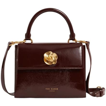Tas Ted Baker Rose Detail Mini Crinkle Bag S281829