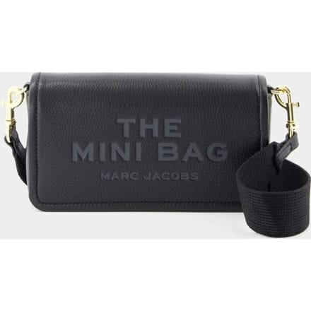 De Mini Crossbody Schoudertas - Marc Jacobs - Leer - Zwart