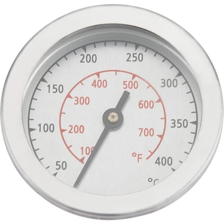 100~700 Fahrenheit BBQ Grill Thermometer Temperatuurmeter Analoge Wijzerplaat Dubbele Schaal white