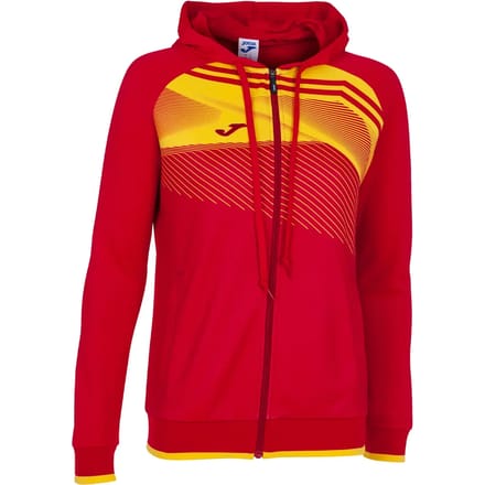 Joma Supernova Ii Sweatshirt Met Rits Geel,Rood 12-14 Years Kinderen