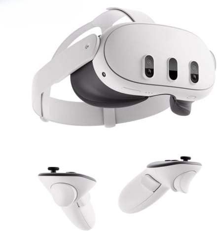 Core® VR Bril met controllers - VR Bril - VR-brillen - Wit - 23cm x 22cm x 13cm