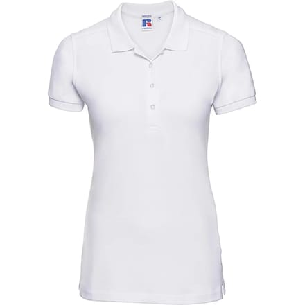 Damespolo Russell Athletic Fitted Stretch