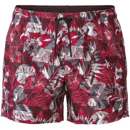 LIVERGY Heren zwembroek (Rood, 4XL)