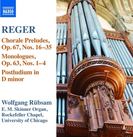Wolfgang Rübsam - Reger: Organ Works 15 (CD)