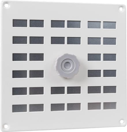 Sencys schuifrooster 23,7x20cm (aluminium)