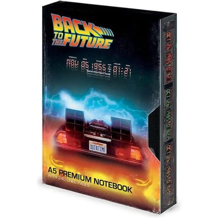 Notebook terug naar de toekomst Pyramid Premium A5 Great Scott VHS