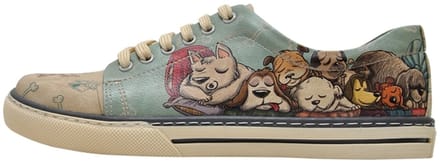 DOGO Dames Sneakers - Sleeping Dogs 38