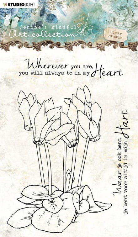 Stempel - Clear stamp - Studio Light - A6 Jenine's mindful art 2.0 nr.06