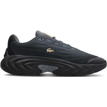 Lacoste Spinor Sneakers Heren - Zwart - Maat 42.5 - Mesh/Synthetisch