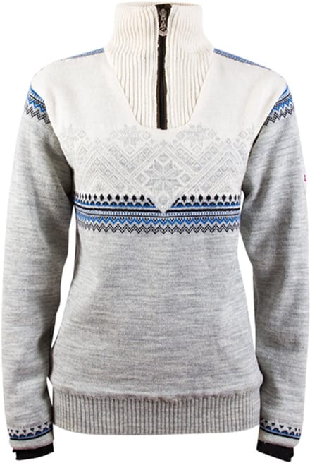 Dale of Norway - 92981 GLITTERTIND SWEATER_E - Dames pulloversDames truien - Kleur: Grijs - Maat: XL
