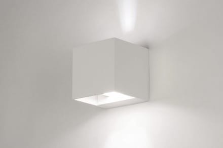 Lumidora Wandlamp 73238 - Voor binnen - VEGAS - G9 - Wit - Metaal