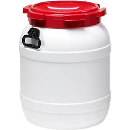 Vat met wijde hals, ø 410 mm, HDPE, 68,6 l