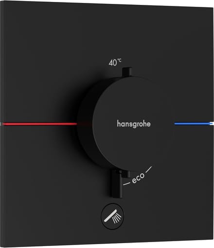 Hansgrohe ShowerSelect Comfort E Afbouwdeel Inbouwthermostaat Mat Zwart
