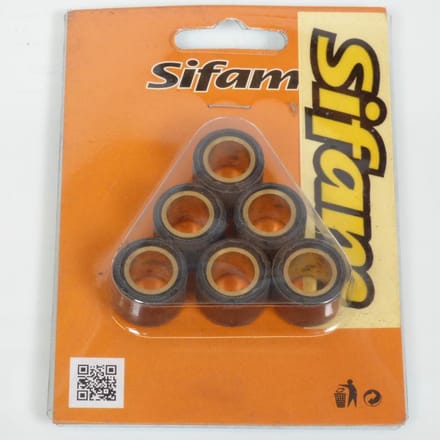 sifam variatorrol voor sym 125 joyride scooter 2001 tot 2004 19x15.5 9grs nieuw