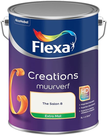 Flexa - Creations Muurverf Extra Mat - The Salon 8 - Mengverf - 5 L