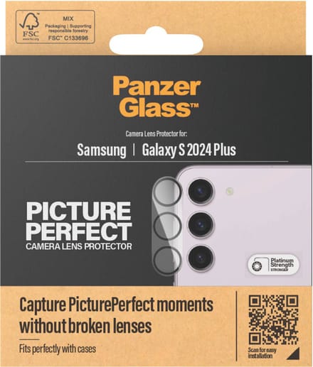 PanzerGlass PicturePerfect Geschikt voor Samsung S24 Plus - Camera Lens Protector Glas