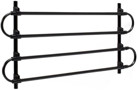 Aura® Hondenrek auto - Autorek Hond - Auto Afscheiding – Zwart - 83cm x 5cm x 40cm