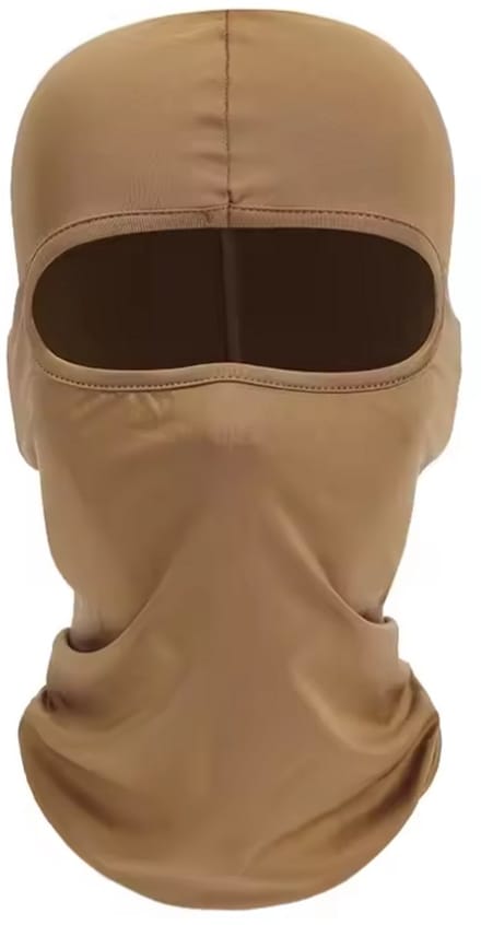 New Age Devi - Bivakmuts Balaclava - Nekwarmer - Ski Snowboard - Motorrijden - Gezichtsmasker - Bruin