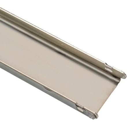 Megabad Profi Collection Drainset replacement cover Steel Zero to shower drain Compact 80 cm MBE0102010408
