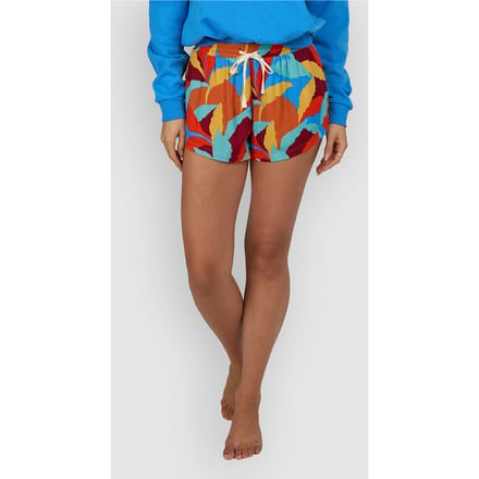 Salty Crew Palapa Printed Korte Broek rood
